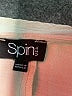 Spin 100% Polyester Tan Short Sleeve Blouse Size L - photo 7