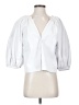 STAUD White 3/4 Sleeve Blouse Size S - photo 1
