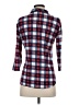 Eden & Olivia 100% Polyester Plaid Red 3/4 Sleeve Blouse Size S - photo 2