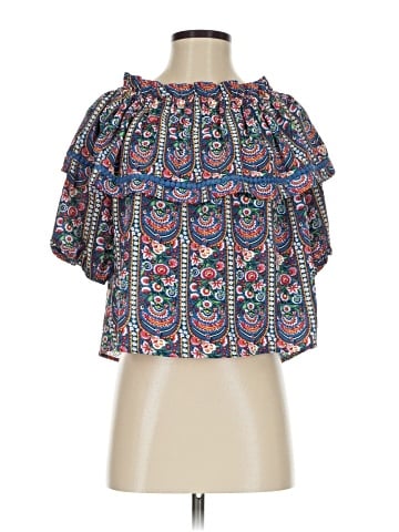 Weekend 3/4 Sleeve Blouse (view 1)