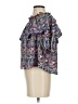 Weekend 100% Polyester Blue 3/4 Sleeve Blouse Size S - photo 5
