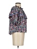 Weekend 100% Polyester Blue 3/4 Sleeve Blouse Size S - photo 4