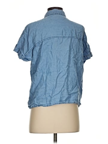 Velvet Heart Short Sleeve Button-Down Shirt (view 2)