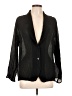 Pleats Collection Black Long Sleeve Blouse Size L - photo 1