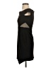 Bebe Solid Black Cocktail Dress Size 4 - photo 5