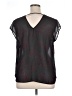DR2 Black Short Sleeve Blouse Size XL - photo 2
