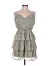 Trixxi Paisley Green Casual Dress Size L - photo 1