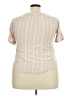retrology 100% Rayon Ivory Short Sleeve Blouse Size 2X - photo 2