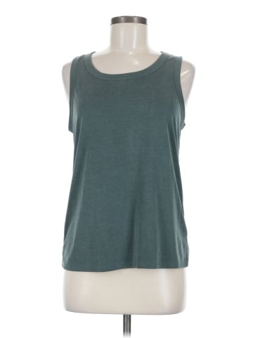 Green Envelope Sleeveless T-Shirt (view 1)