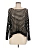 Unbranded 100% Polyester Houndstooth Black Pullover Sweater One size - photo 1