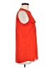 Calvin Klein 100% Polyester Orange Sleeveless Blouse Size M - photo 4