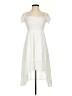 Assorted Brands 100% Rayon Ivory Casual Dress Size S - photo 1