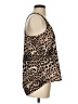 Aqua 100% Polyester Brown Tank Top Size S - photo 4