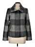 Talbots Plaid Gray Coat Size 8 - photo 1