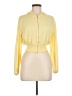 Blue Blush Yellow Long Sleeve Blouse Size M - photo 1