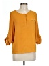 Sugarlips 100% Polyester Yellow 3/4 Sleeve Blouse Size M - photo 1
