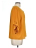 Sugarlips 100% Polyester Yellow 3/4 Sleeve Blouse Size M - photo 4