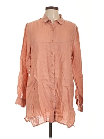 Garnet Hill Long Sleeve Blouse (view 1)