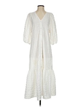 zara white dress black lace Dorothy Dress Ivory  Noralee