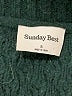 Sunday Best Solid Green Wool Pullover Sweater Size S - photo 7