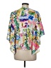 Pink Lily 100% Polyester Green Kimono Size M - photo 2