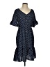 Assorted Brands Polka Dots Blue Casual Dress Size S - photo 1