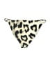 Mikoh Animal Print Ivory Swimsuit Bottoms Size Lg (3) - photo 2
