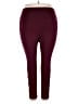 Pop Fit Burgundy Active Pants Size 3X - photo 2