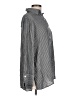 Max Studio 100% Rayon Houndstooth Gray Long Sleeve Button-Down Shirt Size L - photo 4