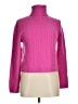 Allude Pink Turtleneck Sweater Size M - photo 1