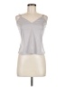 Unbranded 100% Polyester Silver Gray Tank Top Size M (estimated) - photo 1