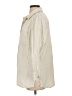 Theory Ivory Long Sleeve Button-Down Shirt Size P (petite) - photo 5