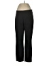 Larry Levine Solid Black Dress Pants Size 8 - photo 1