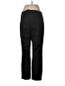 Larry Levine Solid Black Dress Pants Size 8 - photo 2