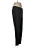 Larry Levine Solid Black Dress Pants Size 8 - photo 4