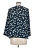 Halogen 100% Polyester Teal 3/4 Sleeve Blouse Size M - photo 2