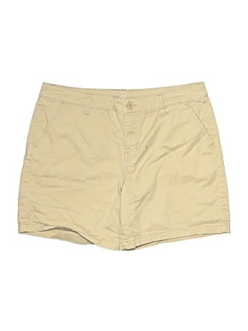 St. John's Bay Khaki Shorts (view 1)