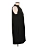 MICHAEL Michael Kors Solid Black Casual Dress Size L - photo 4