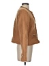 Cinq à Sept 100% Cotton Tweed Brown Jacket Size 4 - photo 4