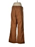 Marine Layer Solid Brown Khakis Size 8 - photo 2