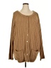 Anthony Richards 100% Acrylic Tan Cardigan Size 4X - photo 1