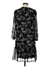 Rose + Olive 100% Polyester Paisley Black Casual Dress Size M - photo 2