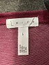 Leith Solid Burgundy Casual Dress Size L - photo 7