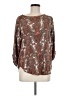 Valerie Stevens 100% Polyester Brown 3/4 Sleeve Blouse Size M - photo 1