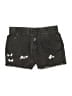 Superdry Hearts Gray Denim Shorts Size M - photo 1