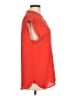 J.Crew 365 100% Polyester Red Short Sleeve Blouse Size M (tall) - photo 4
