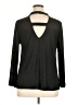 Eclair Black Long Sleeve Polo Size 1X - photo 2