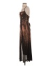 Shein 100% Polyester Metallic Brown Cocktail Dress Size 4 - photo 5