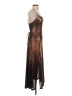 Shein 100% Polyester Metallic Brown Cocktail Dress Size 4 - photo 4