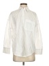 Zara Ivory Long Sleeve Button-Down Shirt Size S - photo 1